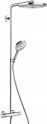 Душевая стойка Hansgrohe Raindance Select 300 2jet Showerpipe хром 27133000