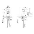 Смеситель Lemark Plus Strike LM1106C для раковины
