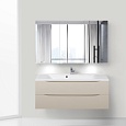 Зеркальный шкаф BelBagno 1200x700 с нижней подсветкой дверей SPC-3A-DL-BL-1200