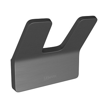 Крючок двойной LEMARK SMOOTH LINE 9716006 графит