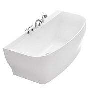 Акриловая ванна без перелива BelBagno 1650x780, BB74-1650-W0