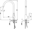 Смеситель Lemark Basis LM3605C для кухни