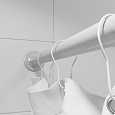 Набор колец  для шторы в ванную комнату, цвет белый, IDDIS, RINMWT0i15