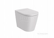 Чаша напольного унитаза Roca Inspira Round, 560 Rimless, жемчужный 347526630