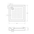 TRAY-A-A-80-15-W Акриловый поддон