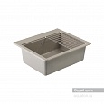 Мойка для кухни Aquaton Делия 60 прямоугольная серый шелк 1A715232LD250