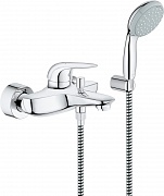 Смеситель для ванны Grohe Eurostyle с душевым набором 2372930A