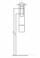 Шкафчик Aquaton модуль Мишель 23 дуб рустикальный, фьорд 1A244303MIX30