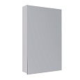 Шкаф зеркальный Lemark UNIVERSAL 50х80 см 1 дверный, петли слева, цвет корпуса: Белый глянец