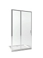JY133 Душевое ограждение (в дверной проем)  120х190, прозрачное стекло