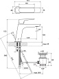 Смеситель для умывальника Ravak Classic CL 011.00 с донным клапаном