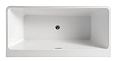 Ванна акриловая Azario OXFORD 1700х830х650, пристенная, в комплекте с сифоном и металлической рамой (OXF17083)