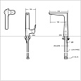 Смеситель для кухни Bravat Real F7121179CP-2-RUS