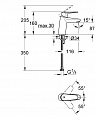 Смеситель для раковины Grohe Eurodisc Cosmopolitan 3246920E