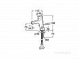 Смеситель Roca Fluent для раковины 5A3B24C00