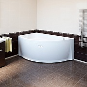 Акриловая ванна Radomir (Vannesa) Модерна 160х100, левосторонняя, каркас+панель+сифон,  2-01-0-1-1-214