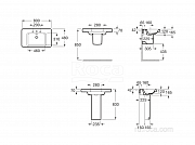 Раковина Roca Khroma 80х48 327650000