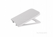 Крышка для чаши Roca Inspira Square Supralit, Soft Close, жемчужный 80153263B