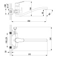 Смеситель Lemark Partner LM6553C универсальный