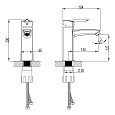 Смеситель Lemark Mars LM3537C для раковины