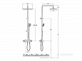 Душевая стойка Roca Level-T 5A201AC00