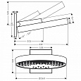 Верхний душ Hansgrohe Rainfinity 360 3jet 26234000