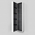 M70ACHL0356WG SPIRIT 2.0, шкаф-колонна, подвесной, левый, 35 см, фасад с полочками, push-to-open, цв