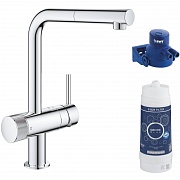 Смеситель для кухни Grohe Blue Pure Minta хром 119706