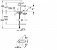 Смеситель для раковины Grohe BauEdge 23329000