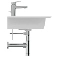 Раковина 124x46 см с отверстием под смеситель Ideal Standard i.life Vanity T462201