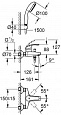 Смеситель для ванны с душем Grohe Eurosmart New 3330220A